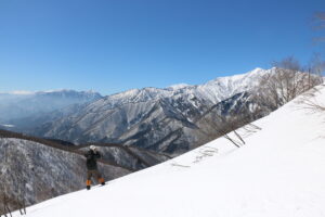 鹿島槍スノートレッキング